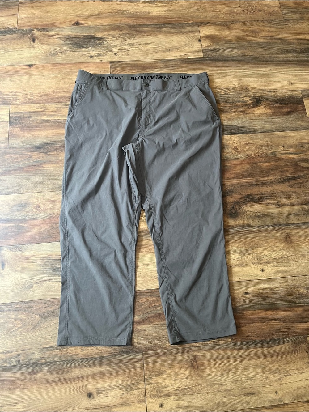 Duluth Trading Co. Men’s Flex Dry on the Fly Pants Gray 44x30 Standard Fit